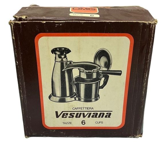 Kitchen Vesuvianavintage 195s Vesuviana Electric Stovetop Espresso